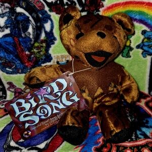 Grateful Dead Bear "Bird Song" By Liquid Blue ~NWT~